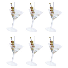 Load image into Gallery viewer, Martini Glass Ornament (Set of 6)