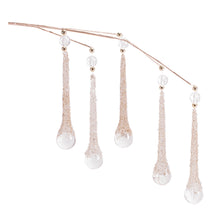 Load image into Gallery viewer, Beaded Icicle Drop Spray (Set of 2)