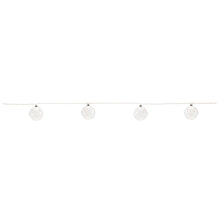 Load image into Gallery viewer, LED Snowflake Ball Ornament Light String 4.5'L