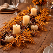 Load image into Gallery viewer, Autumn Leaf Garland 5'L