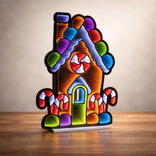 Load image into Gallery viewer, Gingerbread House Ekkolight 35"H