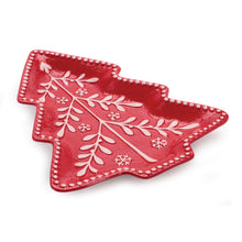 Load image into Gallery viewer, Ceramic Tree Plate (Set of 4)