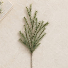 Load image into Gallery viewer, Glittered Pine Spray (Set of 2)