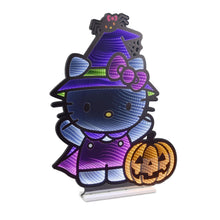 Load image into Gallery viewer, Hello Kitty Witch & Pumpkin Ekkolight 36"H