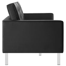 Load image into Gallery viewer, Loft Tufted Vegan Leather Sofa by Modway