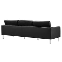 Load image into Gallery viewer, Loft Tufted Vegan Leather Sofa by Modway