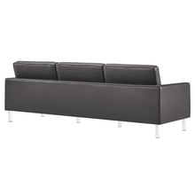 Load image into Gallery viewer, Loft Tufted Vegan Leather Sofa by Modway