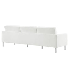 Load image into Gallery viewer, Loft Tufted Vegan Leather Sofa by Modway