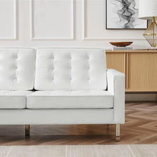 Load image into Gallery viewer, Loft Tufted Vegan Leather Sofa by Modway