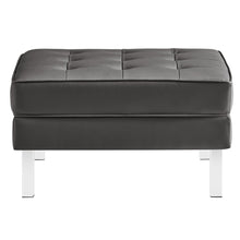 Load image into Gallery viewer, Loft Tufted Vegan Leather Sofa and Ottoman Set by Modway