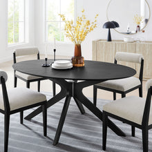 Load image into Gallery viewer, Crossroads 63" Oval Wood Dining Table by Modway