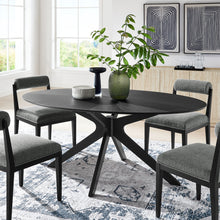 Load image into Gallery viewer, Crossroads 71" Oval Wood Dining Table by Modway