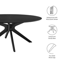 Load image into Gallery viewer, Crossroads 71" Oval Wood Dining Table by Modway