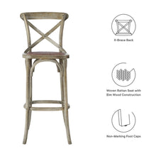 Load image into Gallery viewer, Gear Bar Stool by Modway