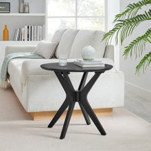 Load image into Gallery viewer, Crossroads 24Ó Round Wood Side Table by Modway