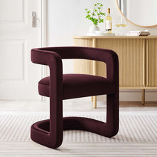 Load image into Gallery viewer, Winslow Barrel Performance Velvet Dining Chair by Modway