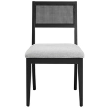 Load image into Gallery viewer, Nimba Faux Rattan Fabric Dining Chairs Set of 2 by Modway