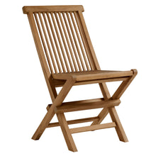 Load image into Gallery viewer, Vienna 5-Piece Outdoor Patio Teak Wood Dining Set with Folding Chairs by Modway
