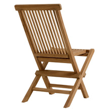 Load image into Gallery viewer, Vienna Outdoor Patio Teak Wood Folding Dining Chairs Set of 4 by Modway