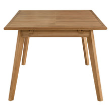 Load image into Gallery viewer, Vienna Outdoor Patio Teak Wood Extendable Dining Table by Modway