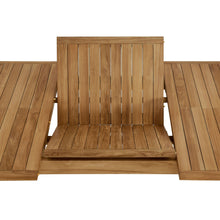 Load image into Gallery viewer, Vienna Outdoor Patio Teak Wood Extendable Dining Table by Modway