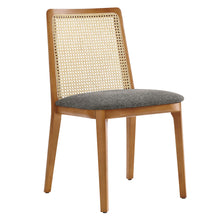 Load image into Gallery viewer, Monarch Wood and Rattan Dining Side Chair by Modway