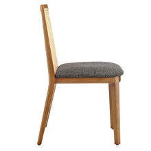 Load image into Gallery viewer, Monarch Wood and Rattan Dining Side Chair by Modway