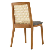 Load image into Gallery viewer, Monarch Wood and Rattan Dining Side Chair by Modway