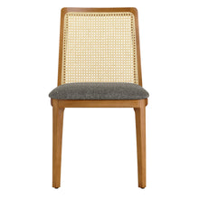 Load image into Gallery viewer, Monarch Wood and Rattan Dining Side Chair by Modway