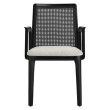 Load image into Gallery viewer, Monarch Wood and Rattan Dining Armchair by Modway