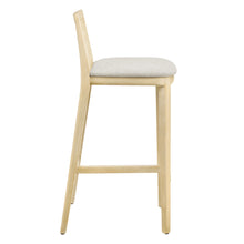 Load image into Gallery viewer, Monarch Wood and Rattan Bar Stool by Modway
