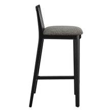 Load image into Gallery viewer, Monarch Wood and Rattan Bar Stool by Modway