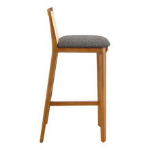 Load image into Gallery viewer, Monarch Wood and Rattan Bar Stool by Modway