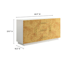 Load image into Gallery viewer, Abel 59 Inch Burl Wood Sideboard Buffet TV Stand by Modway