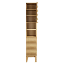 Load image into Gallery viewer, Render Tall Narrow Bathroom Storage Cabinet by Modway