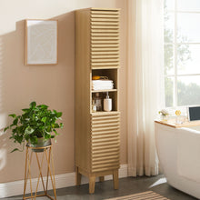 Load image into Gallery viewer, Render Tall Narrow Bathroom Storage Cabinet by Modway