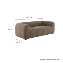 Load image into Gallery viewer, Liana Upholstered Fabric Loveseat by Modway