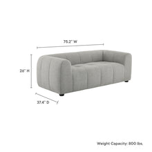 Load image into Gallery viewer, Liana Upholstered Fabric Loveseat by Modway