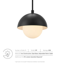 Load image into Gallery viewer, Eclipse Globe Pendant Light by Modway
