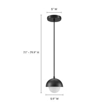 Load image into Gallery viewer, Eclipse Globe Pendant Light by Modway