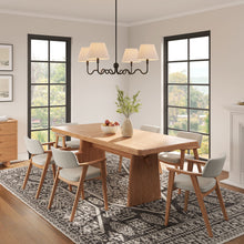 Load image into Gallery viewer, Wave Squiggle 4-Arm Pendant Light by Modway