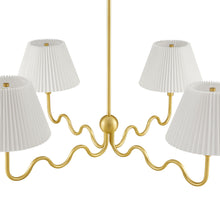 Load image into Gallery viewer, Wave Squiggle 4-Arm Pendant Light by Modway