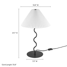 Load image into Gallery viewer, Wave Squiggle Table Lamp by Modway