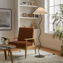 Load image into Gallery viewer, Wave Squiggle Floor Lamp by Modway