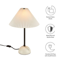 Load image into Gallery viewer, Illusion Marble Dome Table Lamp by Modway