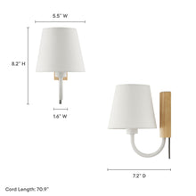 Load image into Gallery viewer, Sunlit Swivel Wall Sconce by Modway