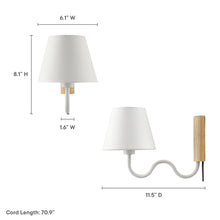 Load image into Gallery viewer, Sunlit Squiggle Arm Wall Sconce by Modway