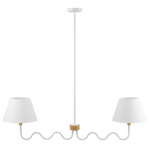 Load image into Gallery viewer, Sunlit Squiggle 2-Arm Pendant Light by Modway