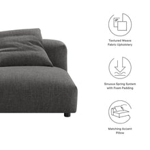Load image into Gallery viewer, Solace Modular Upholstered Fabric Armless Chair by Modway