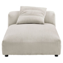 Load image into Gallery viewer, Solace Modular Corduroy Upholstered Armless Chaise Lounge by Modway